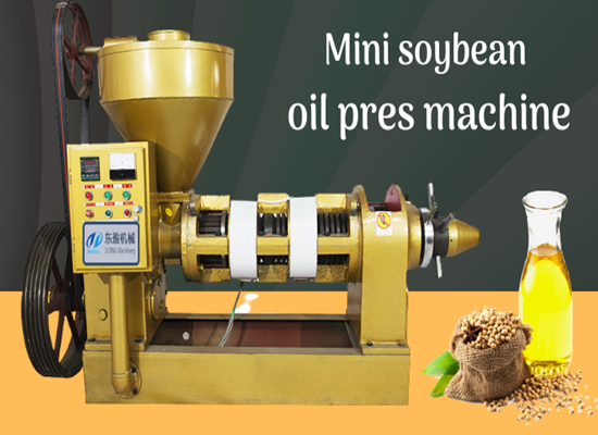 Soybean oil processing machine