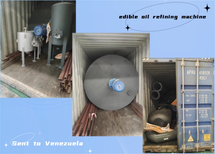 30 TPD semi-continuous edible oil refining machine sent to Venezuela photo.jpg