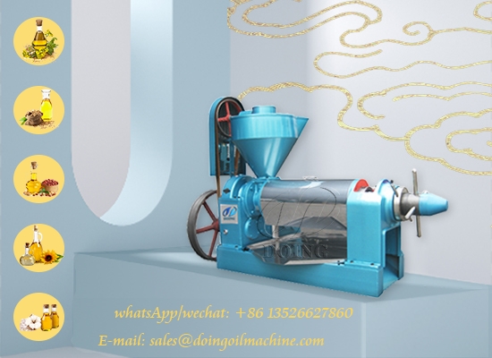 Cold oil press machine