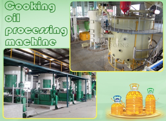 What will be the cost of a set of cooking oil production line?