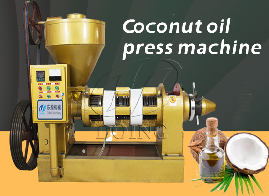 Coconut oil processing machine