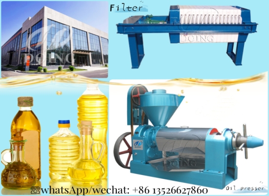 Coconut oil processing machine