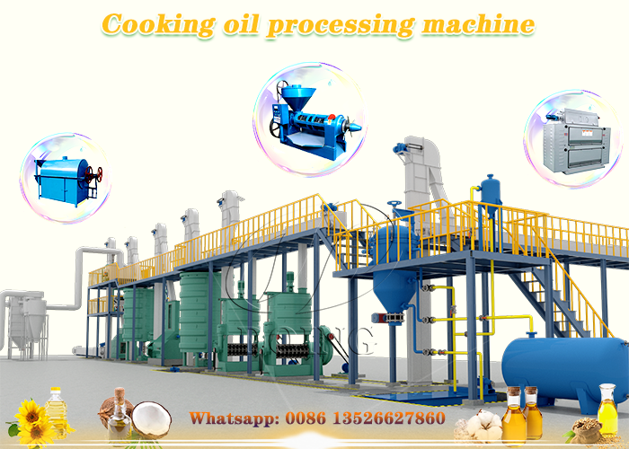 oil seeds cooking oil processing equipment
