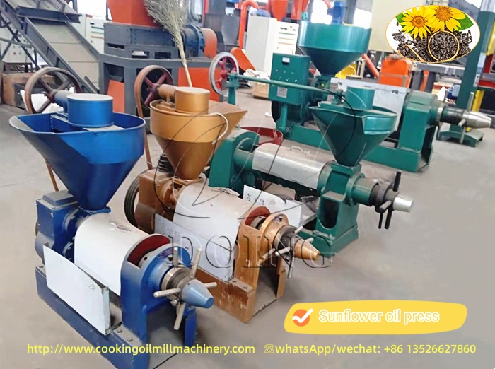 sunflower oil press machines