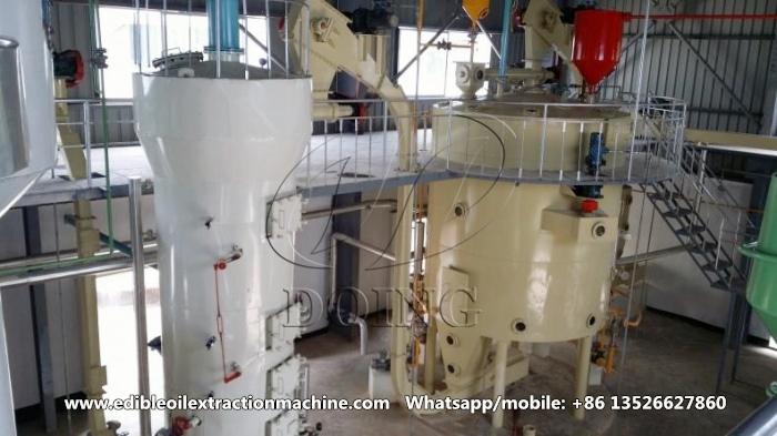 sunflower oil solvent extraction production line