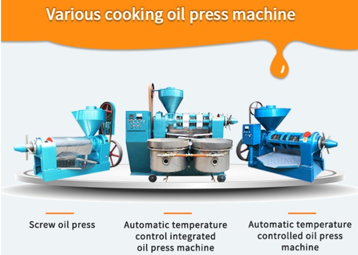 Different types of oil press machines