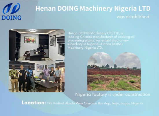 Henan Do Machine Nigeria Ltd được thành lập và nhà máy Nigeria của chúng tôi đang được xây dựng