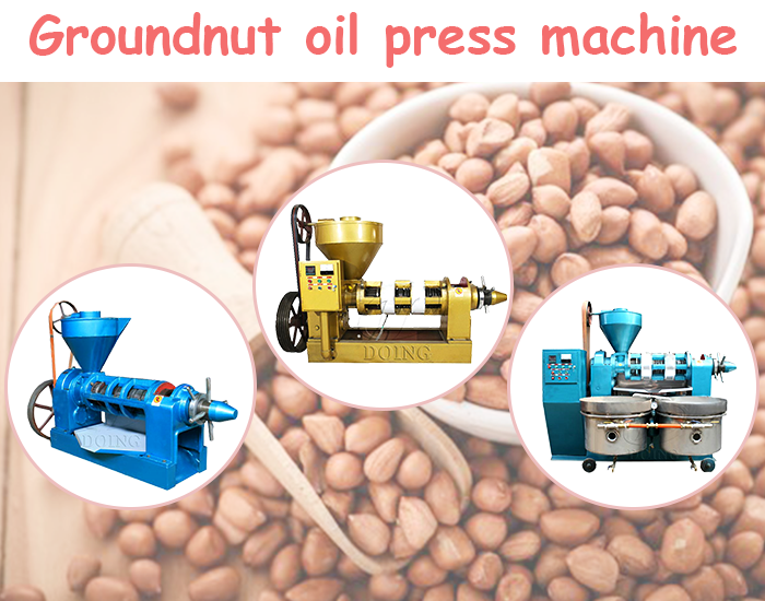 Peanuts oil pressing machines