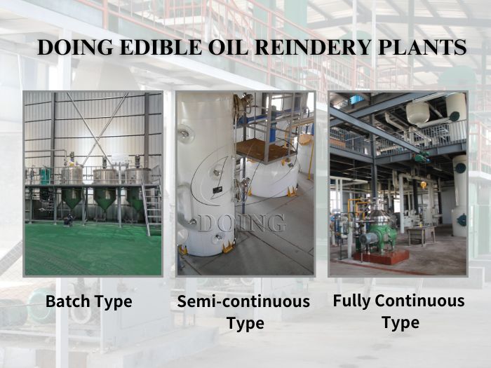 DOING cooking oil refining machines