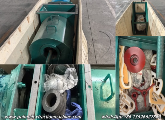 تم تسليم آلة Palm Oil Palk Company لشركة Henan Glory Company بكفاءة إلى Guangzhou