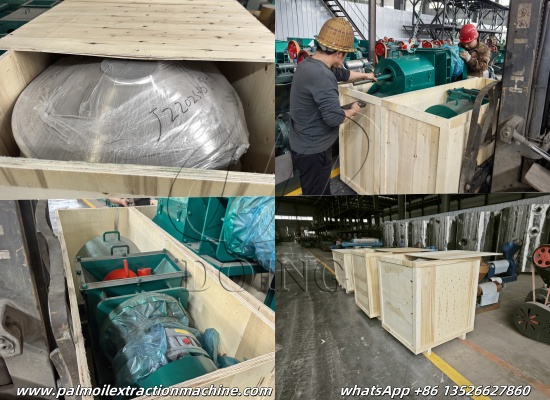 Henan Glory Ships Palm Fruit Processing Machines to Indonesia in One Month