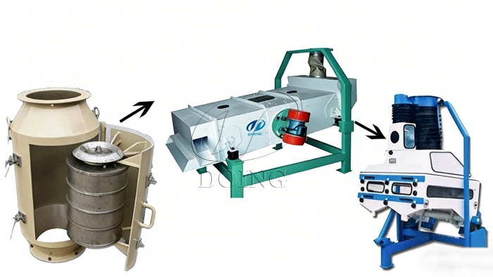 Peanut cleaning equipment
