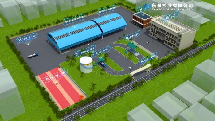 palm kernel oil extraction plant