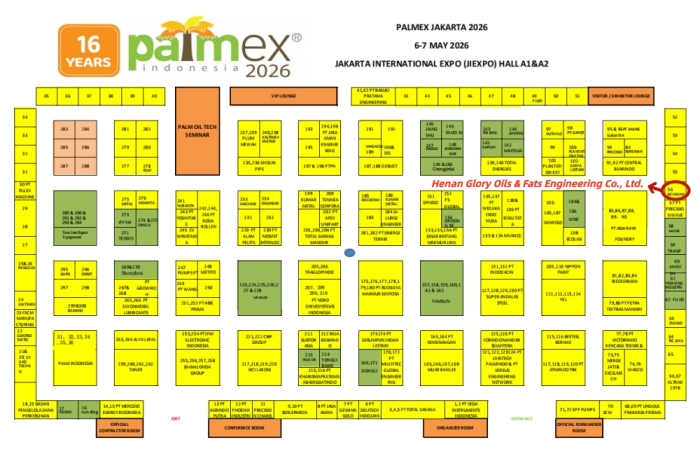 palm oil processing machine
