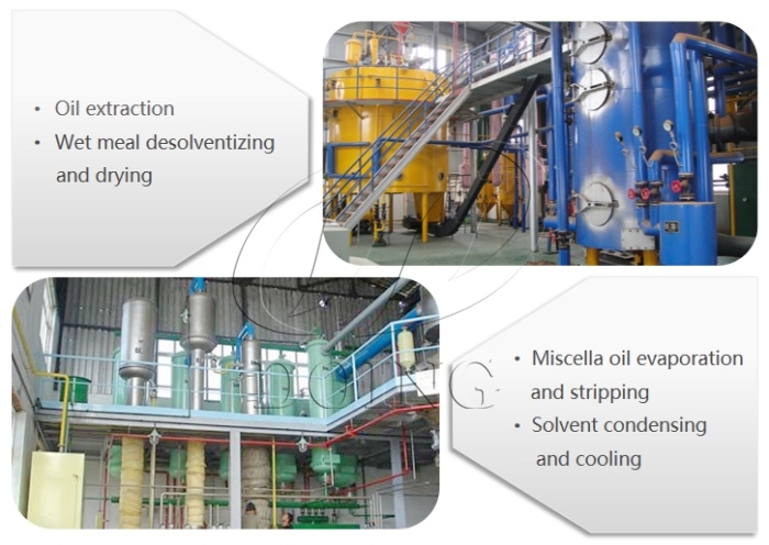 Cottonseed oil solvent extraction equipment