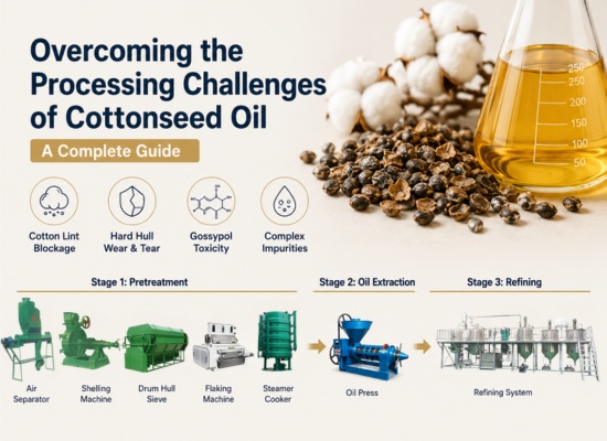 Overcoming the processing challenges of cottonseed oil: A complete guide