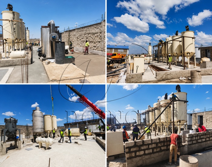 10TPD palm oil refinery and fractionation plant project in Kenya