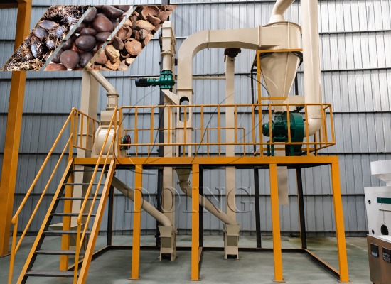 Indonesia project: Henan Glory supplies 2-3t/h palm kernel shell separation equipment