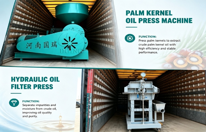 Palm kernel oil extraction machine