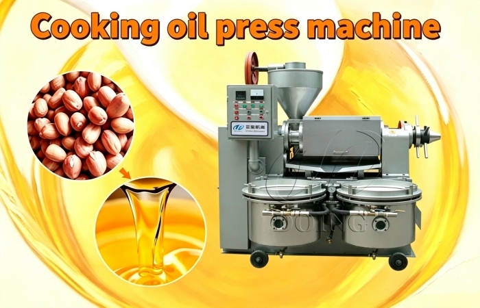 Peanut oil expeller