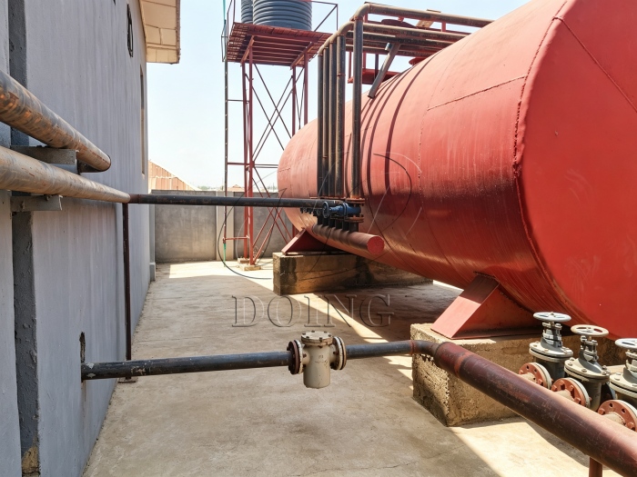 5TPD palm kernel oil and soybean oil refinery project in Nigeria
