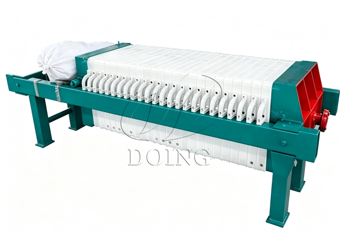 Plate oil filter