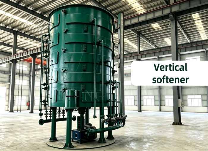 Vertical softener