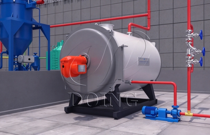 Thermal oil heater