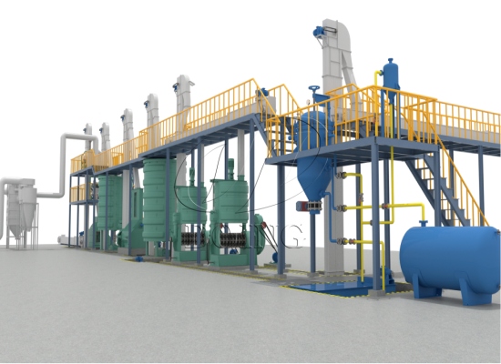 Which supplier can provide a turnkey peanut oil processing plant in Africa?