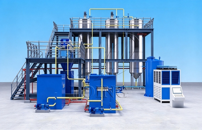 oil dewaxing equipment