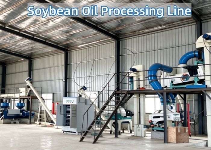 Soybean oil expanding-pressing plant project