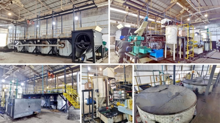 1 TPH palm oil processing plant project