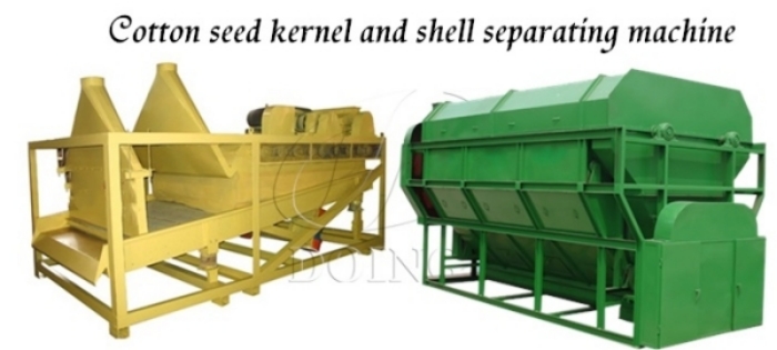 Cottonseed kernel and shell separating machine