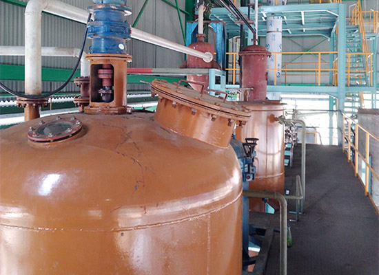 5TPD semi continuous palm oil refinery plant in Indonesia