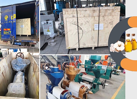 Máy ép dầu hạt bông Yzyx10-8 sẽ được gửi đến Tajikistan