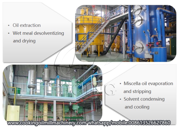 cottonseed oil extraction plant