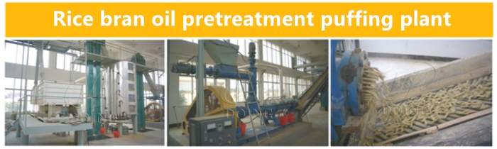 rice bran oil making machine