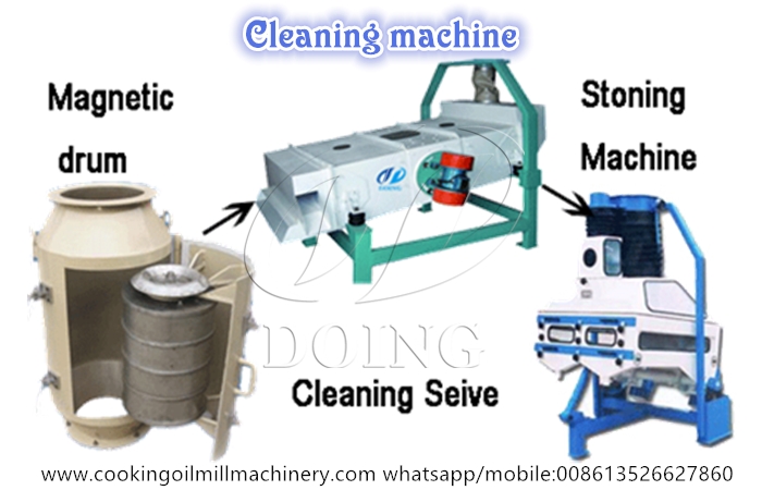 sunflower oil processing machine