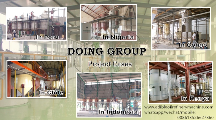 cooking oil refinery project