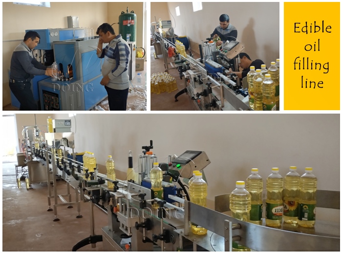 edible oil filling line