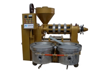 integrated oil press machine