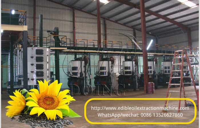 sunflower oil mill plant