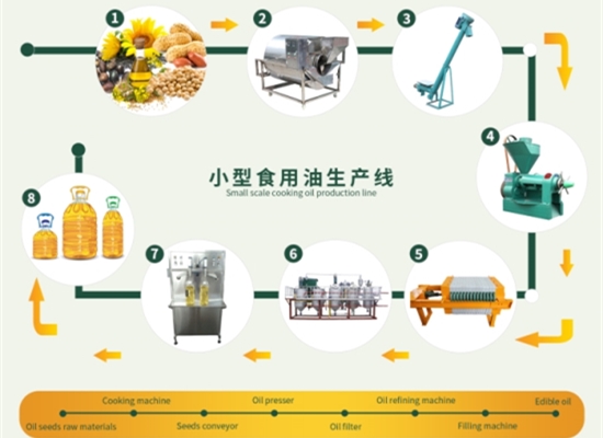 Which kinds of oil seeds can be used to make cooking oil?